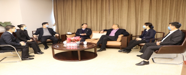 南宁市劳动就业服务管理中心领导莅临万怡物业服务有限公司慰问指导