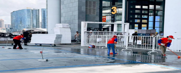 迎东博 美环境-盛会在即，万怡物业全力以赴服务第20届中国-东盟博览会！